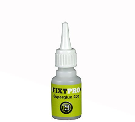Fixt Super Glue 20G Bottles Low Viscosity, Instant Adhesive Pack Qty 1
