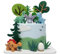 Dinosaurier-Kuchen-Topper, 3D Dino-Kuchenfiguren für Kinder, Kekse-Deko für Dinosaurier-Party, Baby-Shower-Dekoration für Torte