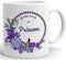 Tasse Mug Personnalisable Prénom - Le Jardin Secret De Prénom- Cadeau à Personnaliser Femme Maman Anniversaire Fête Original