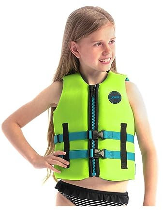 Jobe - Giubbotto salvagente in Neoprene, per Bambini, Colore: Verde Lime 116