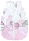 TupTam Baby Sommer Schlafsack 0.5 TOG aus OEKO-TEX zertifizierten Materialien, Farbe: Mond mit Elefant/Rosa, Größe: 62-74
