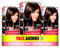 Pack de 3 Cajas de Coloración Color Sensation de Garnier: Color Vivo y Duradero, Cobertura Completa de Canas, Fácil Aplicación con Bol y Pincel, Cabello Suave y Sedoso, 3.0 Castaño Oscuro