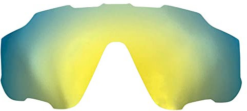 Remplacement oakley Jaw-breaker OO9290 Sunglass / 1,5 mm polarisé/facile à installer (gold)