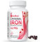 Liposomal Iron Supplement (as Ferrous Sulfate) with Folic Acid 400mcg and Vitamin B12 10mcg, Increase Iron Levels for Adults, Superior Absorbed and Stomach Friendly (60 Count (Pack of 1))