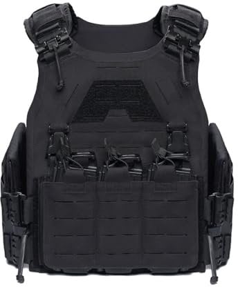 APAP UTA Plate Carrier Tacowl Alfa Tactical Quick Change Vest with Molle Webbing for Airsoft Games