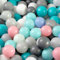 Home Deluxe - Spielbälle Spin - Bälle für Bällebad - Pastellfarbe, 360 Stück I Babybälle Kugelbad Plastikbälle