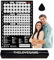 Mailfull Love Game Poster Date Night Ideen für Paare Off Poster 100 Things to Do Between Couples Game Perfektes Pärchen Geschenk Jubiläumsgeschenk