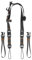 Tatonka Kamerariemen Camera Strap - Praktisches Trageriemen-Set für die Kamera mit Adaptern zur Befestigung direkt an der Kamera - 120 x 3,8 cm