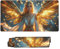 Gaming Mauspad, Mauspad XXL 700 x 300 x 3 mm Mousepad Beautiful Angel Mauspad Gaming Zubehör mit Anti Rutsch Basis Mouse Pad Wasserdicht und Langlebig für Maus und Tastatur, Home Dekoration m-761