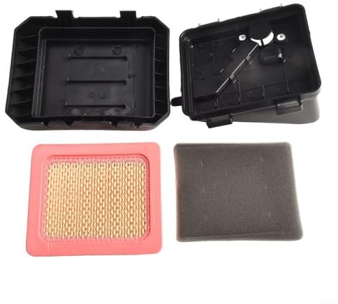 Air Filter Cover Kit,Lawn Mower Air Filter Housing Set For AL-KO 160 QSS Motors, Replacement 414598, Includes Pre-Filter And Main Filter
