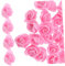 Holibanna Mini Künstliche Schaumrosen Blumen Köpfe Für DIY Basteln Und Dekoration Für Hochzeiten Partys Home Decor Shower