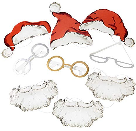 Talking Tables Botanical Santa Dress Up Props Pack Of 18