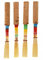 Bnineteenteam 4 Stücke Oboe Blätter Medium Weichheit Oboe Blätter Kork Reed Wind Instrument Ersatzteile mit Kunststoff Aufbewahrungsbox Leistungsfähiges Zubehör Musikinstrumentenzubehör