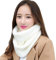 YONKOUNY Femme Écharpe d'hiver en Tricot Chaud Écharpe Tube Cercle Collier Foulard Couleur Unie Tricoté Écharpe Cache-Cou