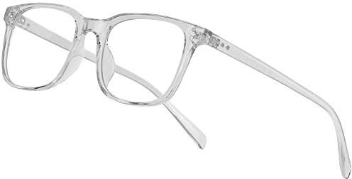 Occffy Blaulichtfilter Brille Herren Brille Ohne Sehstärke Damen Blue Light Glasses Computerbrille UV Gaming Brillen Augenbelastung Reduzieren Oc092