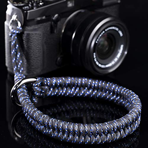 Qiang Ni Camera Wrist Strap - Paracord High-end Camera Hand Strap Wrist Lanyard for DSLR or Mirrorless Camera