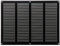 Negro 400x300 mm Rejilla de Ventilacion con Mosquitera, Metalica