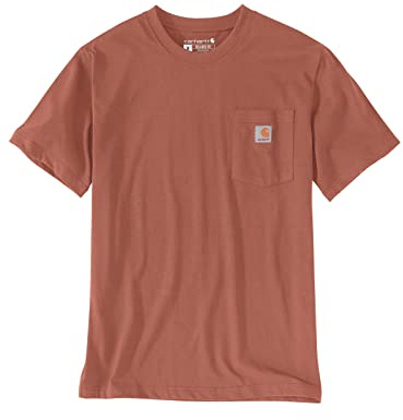 Carhartt Bekleidung Pocket T-Shirt terrakotta terrakotta S