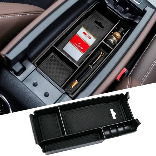 TTCR-II Compatible with Centre Console Storage Box Mercedes Benz A Class B Class CLA GLA GLB EQA EQB 2019-2025 Centre Console Organiser Armrests Storage Box with Coin Holder