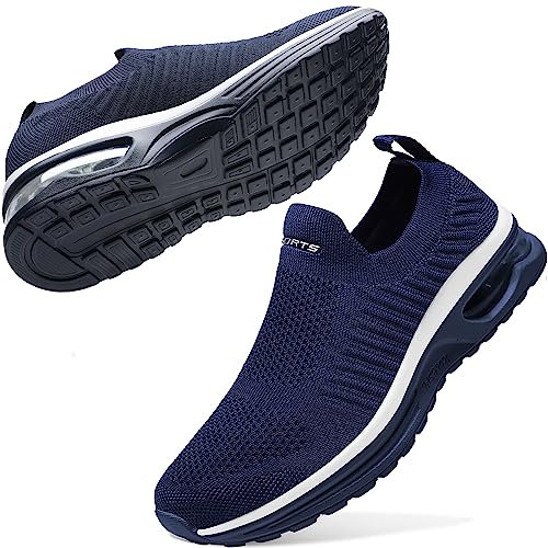 Zapatillas Mujer Slip-On Zapatillas de Deporte Zapatos Diarios sin Cordones Ligeros Cómodos