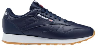 Reebok Femme Classic Leather Sneaker, FTWWHT/PURGRY/FTWWHT, 40 EU