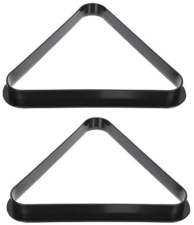 BESPORTBLE 4stücke Billardball Rack Amerikanischer Stil Triangel Billardrahmen Tisch Billard Zubehör Für Standardgröße Bälle Robust Und Langlebig Organisiert Und Schützt Billardtuch