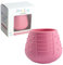 EasyTots DinkyCup 50ml | Open Re-Balancing Baby Cup | BPA Free Silicone | Use from 4 to 18 Months | Extra Small for Tiny Hands and Mouths | Perfect Weaning Sippy Cup (Pink, 1 Pack)