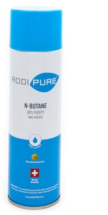 ADDIPURE n-Butane, 500 ML, 99.39% | Pureté Certifiée À 99,99 % · Qualité Alimentaire · Analysé Régulièrement · Contrôles Qualité Indépendants