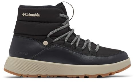 Columbia Slopeside Village Omni-Heat Mid, Stivali da neve Donna, Black/Silver Sage 2024 , 40 EU