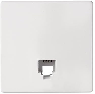 SIMON - Tecla Toma Teléfono, Conector RJ12, Serie 82 Concept, Compatible con las Series 75, 31, 82 y 88, Fácil de Instalar, Efecto Mate Antihuellas, Color Blanco