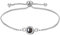XXTONE Personalisiertes Foto Projektion Armband - Benutzerdefiniert Mit Bild Im Inneren Kreis - Einstellbares Valentinstag Geburtstag Schmuck Geschenk für Frauen Männer (Silber 1)