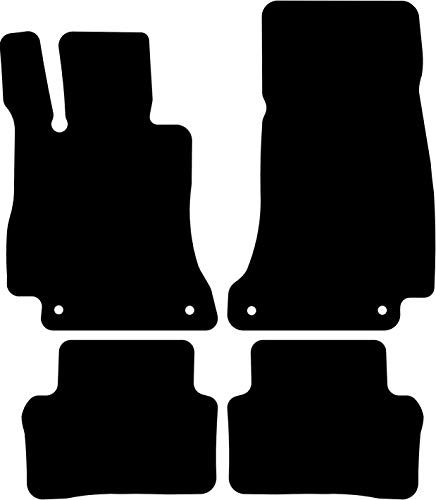 Kovvar Fußmatten passend für Mercedes E-Klasse W213/S213 2016-2023 Passend zur Ausführung: All Terrain/Limousine/T-Modell | Qualität: Premium