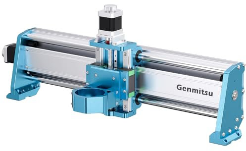 Genmitsu - Modulo assale CNC XZ, accessorio di aggiornamento per macchina CNC 4040-PRO con guida lineare, macchina per incisione a 3 assi per il taglio e la fresatura di metallo, legno e acrilico,