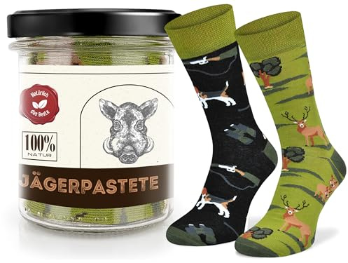 SKIETY - Socken Unisex Damen Herren - Geschenkidee Drole - Hohe Socken aus 70% Baumwolle - Lustige Socken - Geschenke für Frauen Männer
