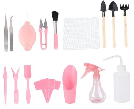 Happyyami 1juego para Suculentas Mini Kit De Jardinería para Trasplante De Flores Accesorios De Jardinería