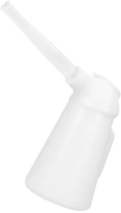 Ciieeo Pot De Ravitaillement Petit Bidon D'huile Huileur De Transmission Cruches à Huile Bidon D'huile Automobile Tube De Transfert D'huile Cruche D'huile Automobile Blanche Plastique