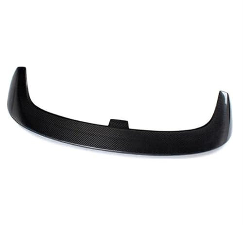 SQIFBA Auto Spoiler Flügel Carbon Fiber Hinten Stamm Dach Spoiler Flügel Für VW Für Polo 2013-2017 Hinten Dach Boot Lip Flügel Spoiler Heckspoiler Lippe