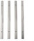4 cuchillas de cepillado de madera HSS 319 x 18 2 x 3 mm para repuesto en modelos e INTERSKOL