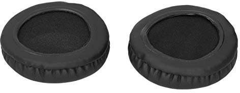 Tomvorks Universal 70 Mm öronkuddar Utbyte Av Headset öronkuddar för Bekvämt Lyssnande Gjorda Av Slitstarkt Konstläder 2 Enheter (Svart)