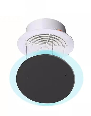 Deflector de ventilación CA techo redondo PVC