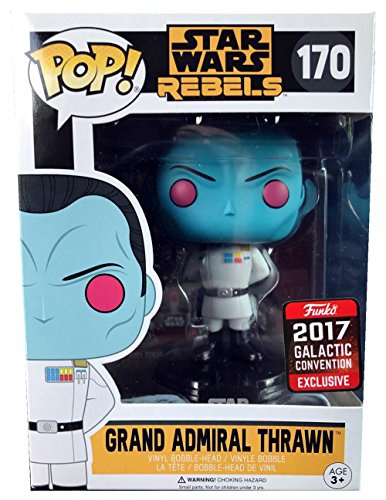 Funko Pop! Star Wars GRAND ADMIRAL THRAWN Galactic Convention 2017 EXCLUSIVE