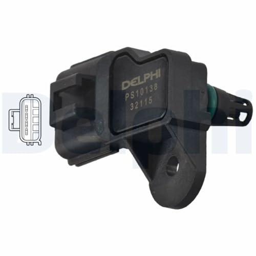 DELPHI PS10138 Ladedrucksensor Kompatibel mit FIAT Ducato Kastenwagen 250, 290 1372511 1503280 1920LA