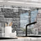StickerProfis Küchenrückwand selbstklebend Glasoptik - GRANITSTEIN - 1.8mm, Versteift, alle Untergründe, Hart PET Material, Premium 60 x 80cm