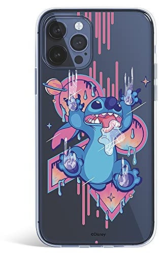 LA CASA DE LAS CARCASAS Official Disney Stitch Graffiti iPhone 13 Pro MAX Case - Lilo & Stitch