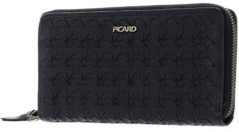 Picard Lara 1 - Geldbörse 14cc 19 cm RFID Rindsleder Black