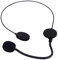 MEISH Radio Phone Headset Prop Microphone Fancy Costume Microphone Toy Cosplay Headpiece for Masquerade Ball Cosplay Party