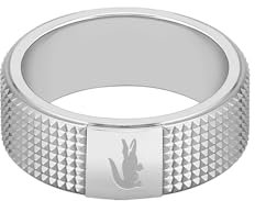 Lacoste ring für Herren Kollektion STENCIL aus Edelstahl - 2040195J