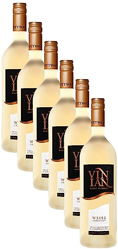 WZG Württemberger Wein Großbottwarer Vinian Trollinger mit Schwarzriesling Blanc de Noir lieblich (6 x 0.75 l)