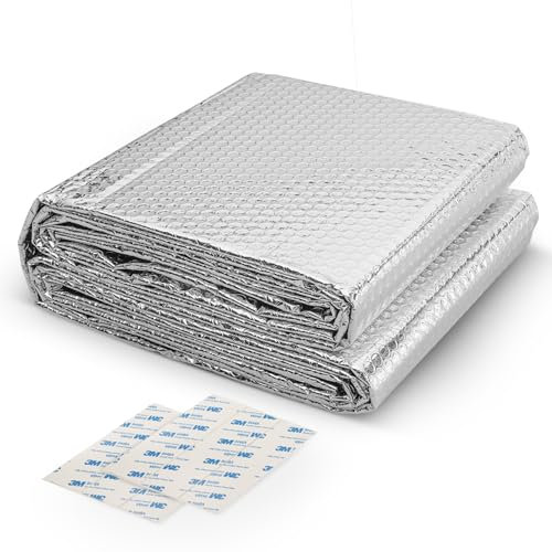 Radiator Reflector Panels (5M X 60cm X 3mm) – Tripple Layer Thermal Bubble Reflective Energy Saving Thick Insulation Radiator Reflector Foil