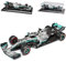 IXO Defekte Verpackung Mercedes-B AMG W10 EQ Power Weltmeister Lewis Hamilton Nr 44 Formel 1 2019 mit Sockel 1/24 Modellcarsonline Modell Auto Modellcarsonline Mo..